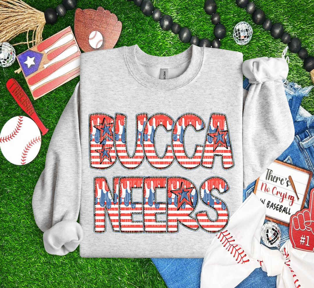 RWB Drip Mascots DTF Print