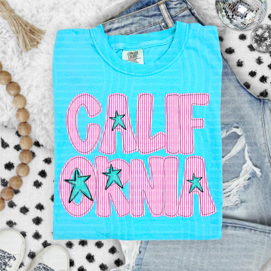 Seersucker States DTF Print