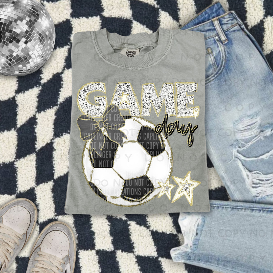 Game Day Soccer DTF Print