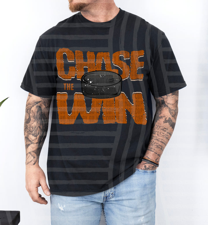 Chase The Win Hockey DTF Print