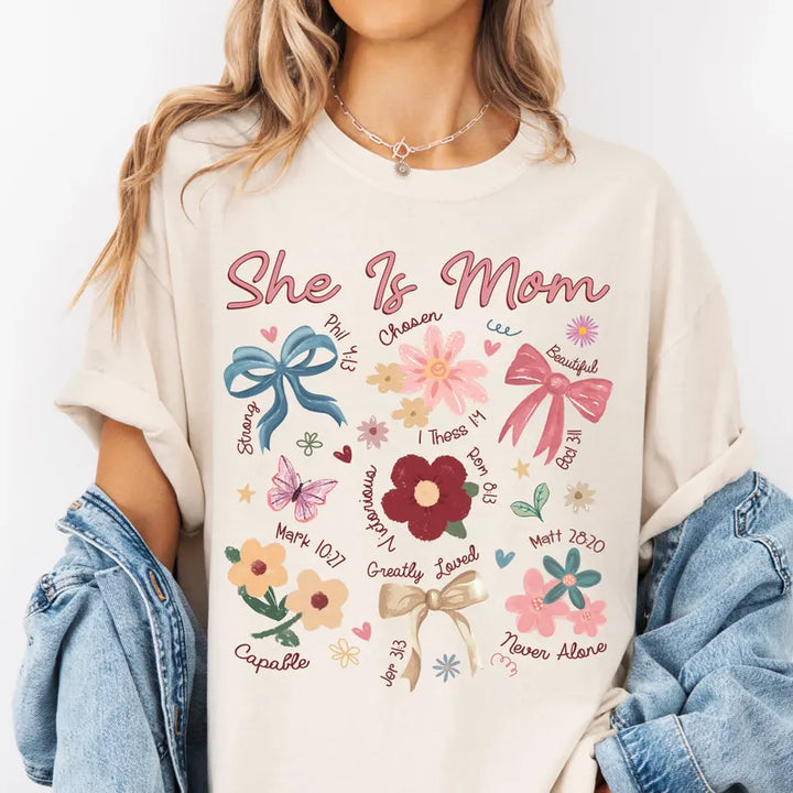 She Is Mom DTF Print