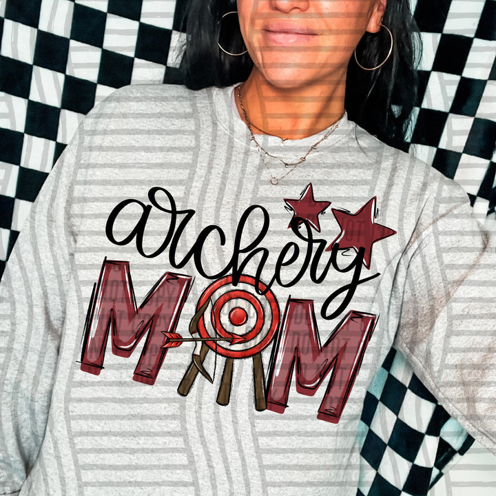 Sports Mom Archery DTF Print