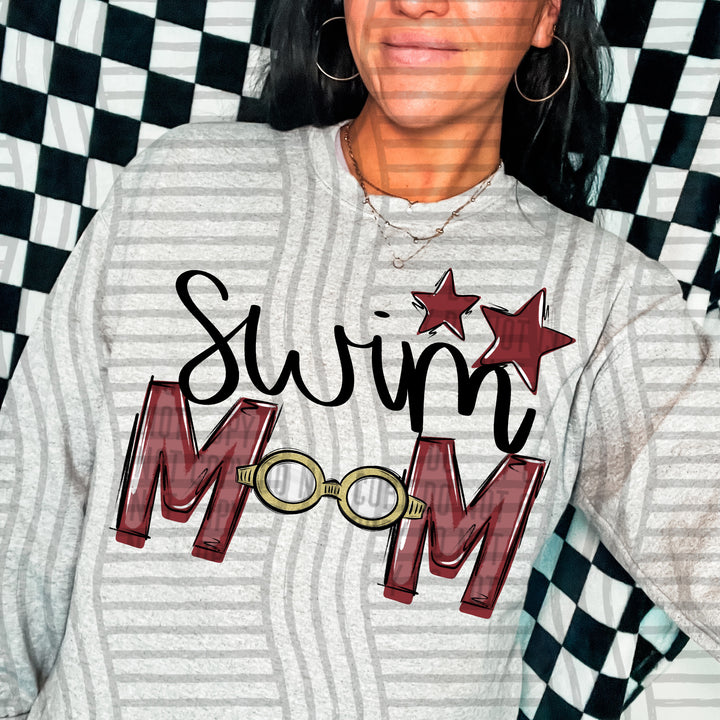 Sports Mom Swim DTF Print
