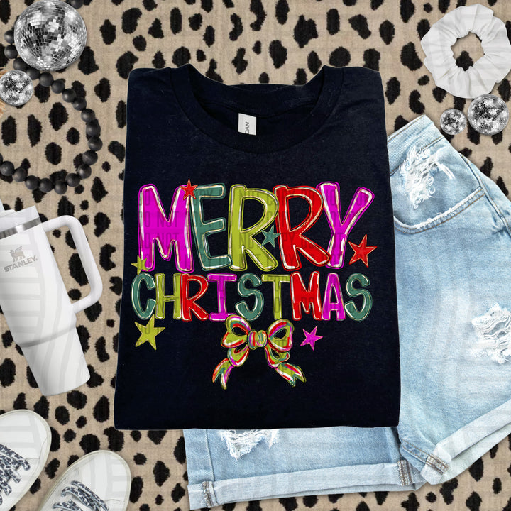 Festive Christmas DTF Print