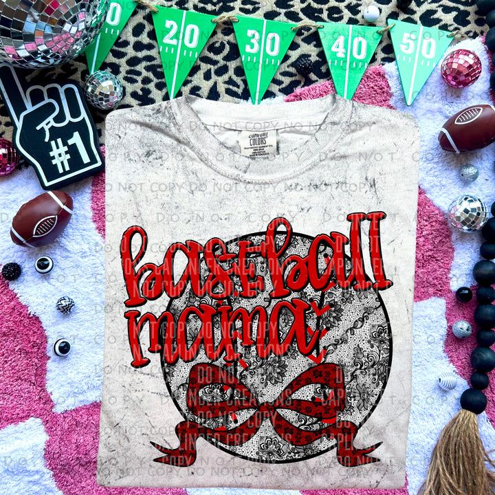 Mama Lace Sports Ball DTF Print