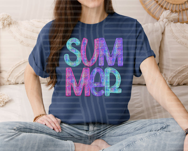 Summer Words DTF Print