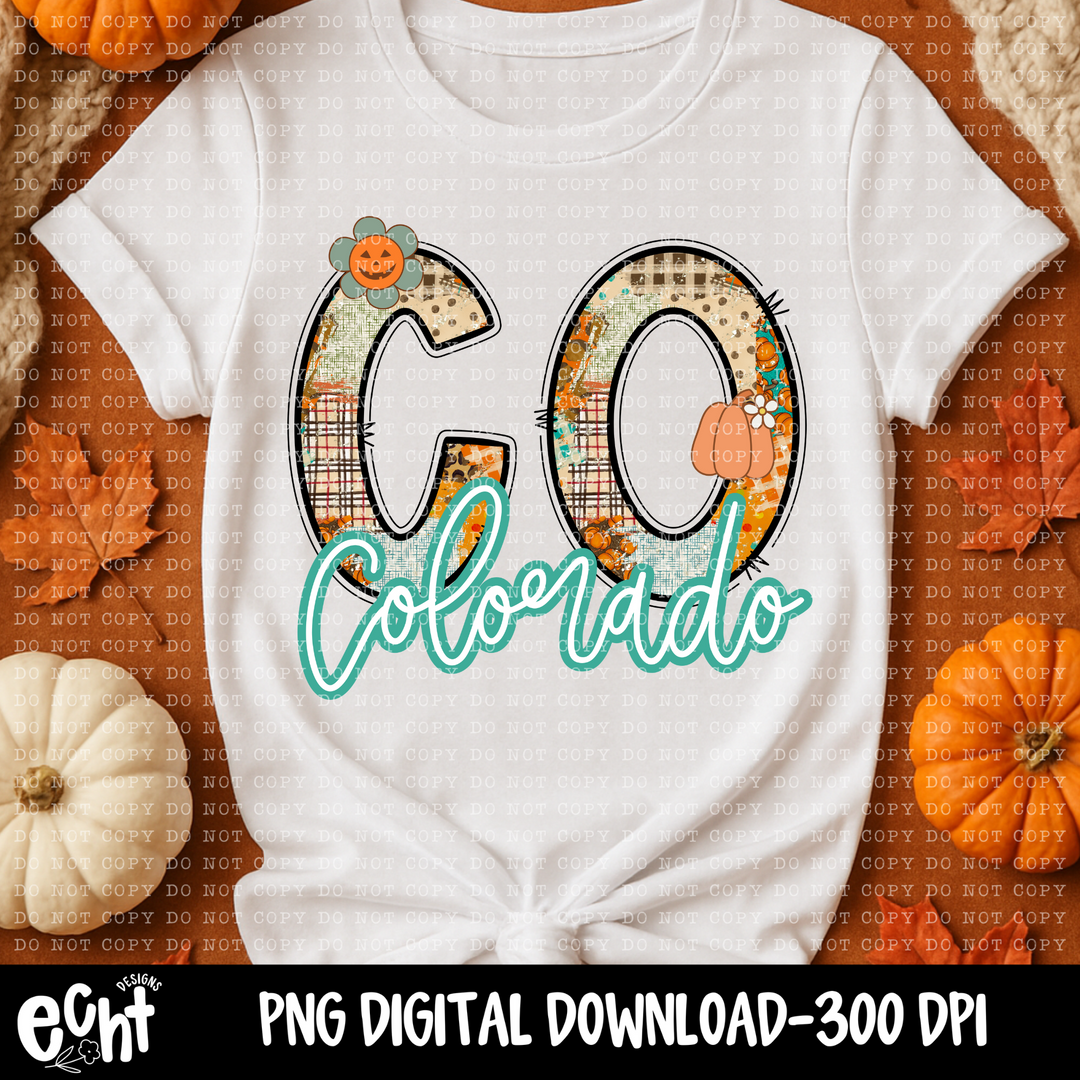 Patchwork Plaid States DTF Print