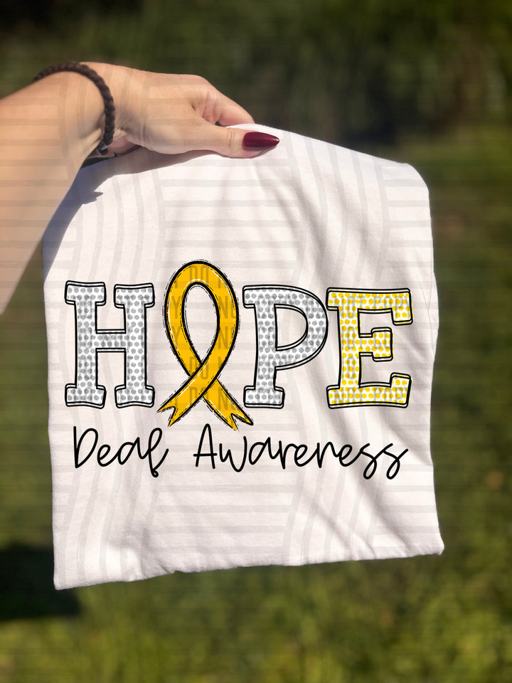 Deaf Awareness DTF Print