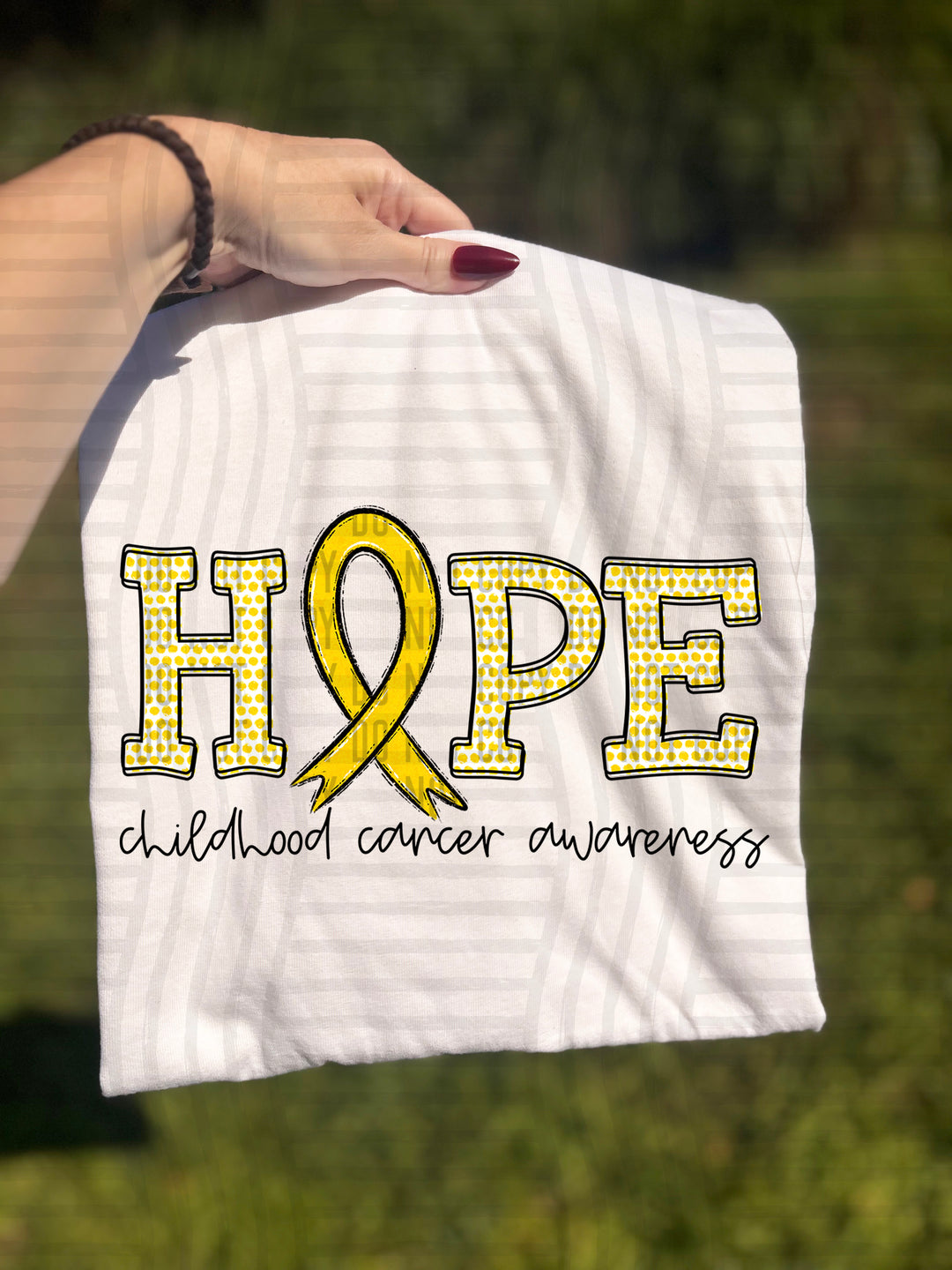 Childhood Cancer Awareness DTF Print