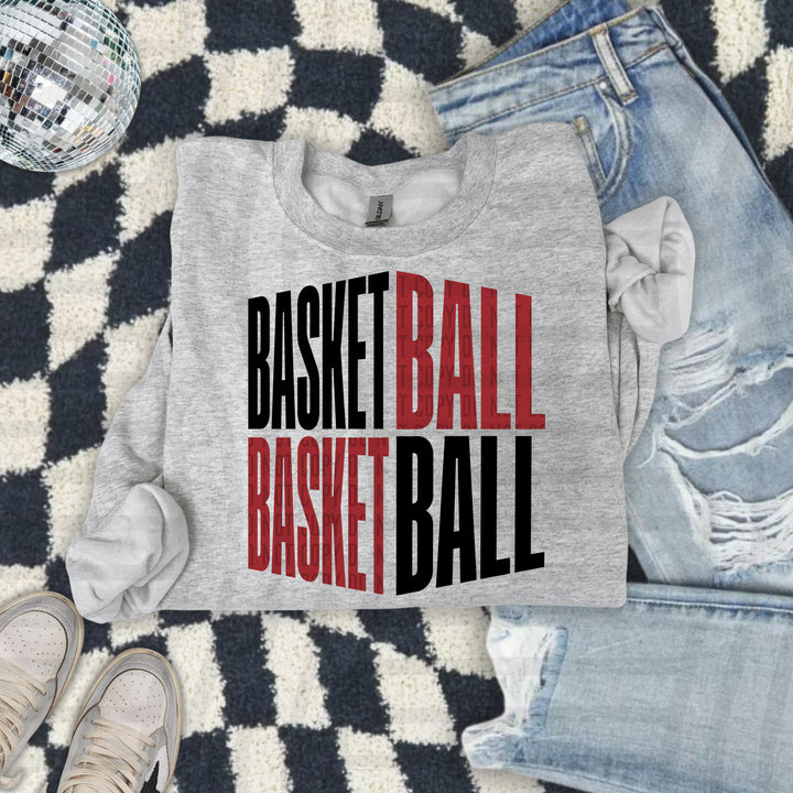 Basketball Word Art DTF Print
