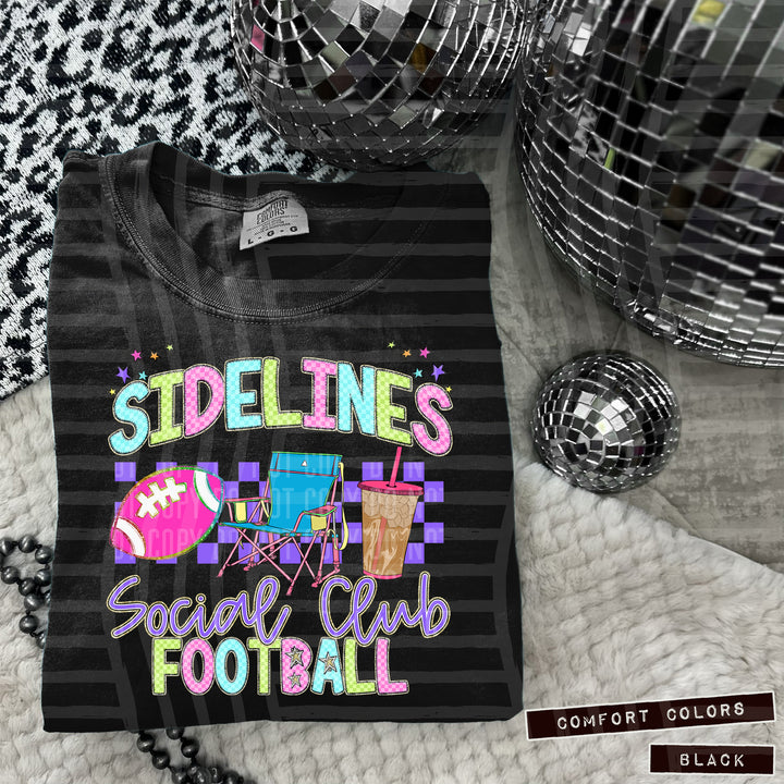Sidelines DTF Print