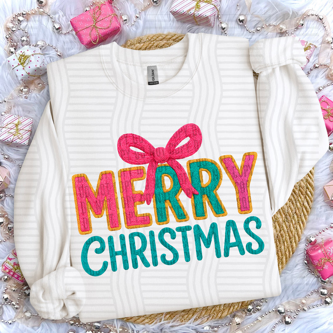 Yarn Christmas DTF Print