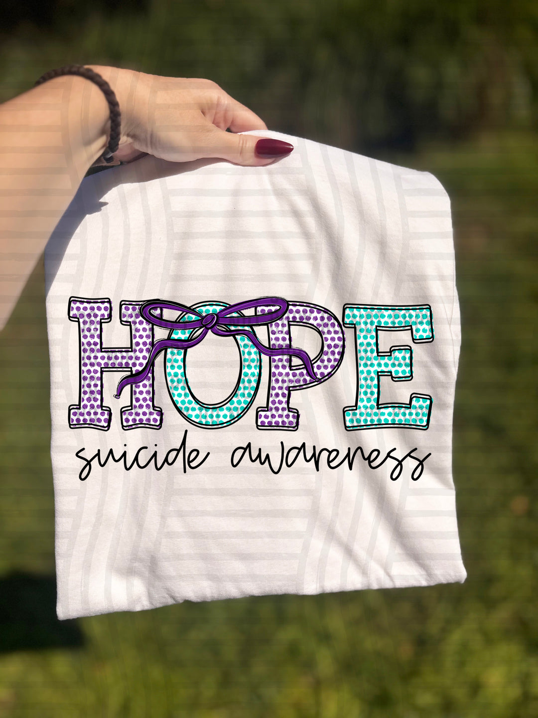 Suicide Awareness DTF Print