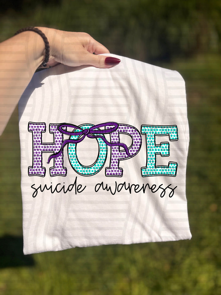 Suicide Awareness DTF Print