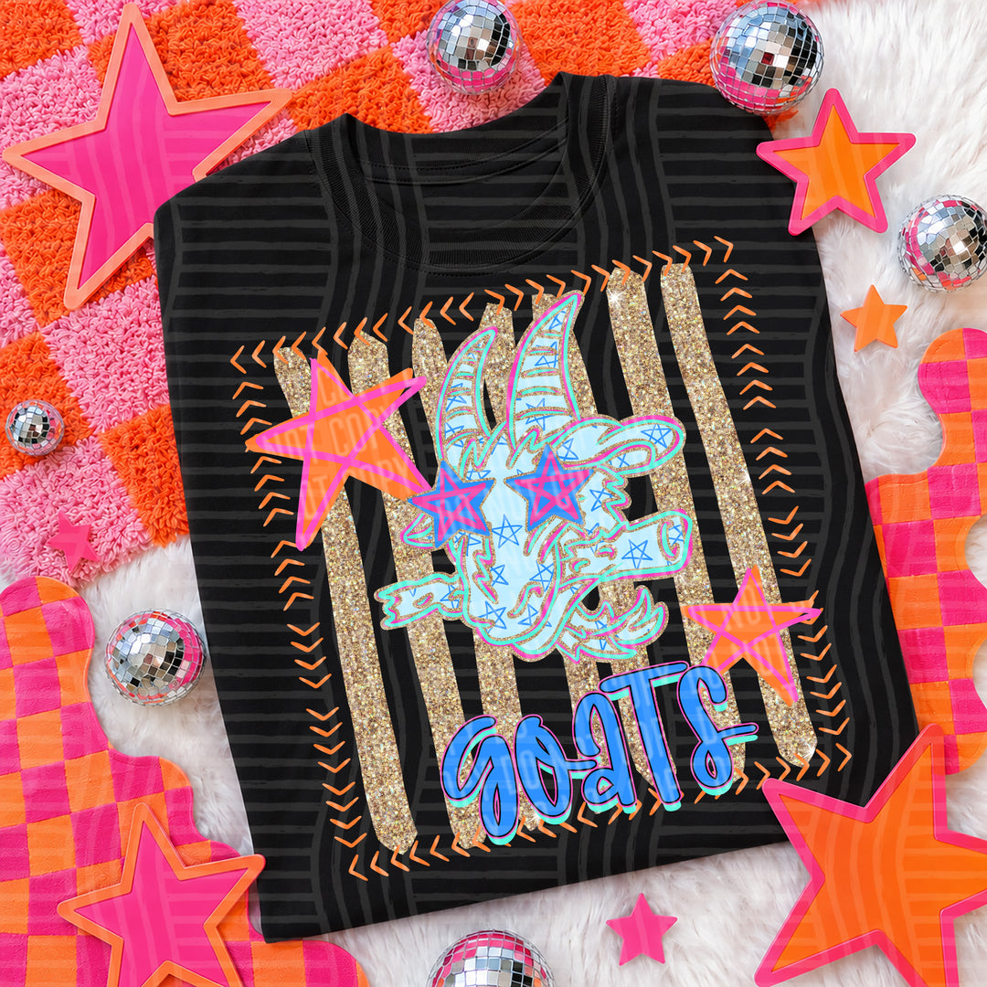 Candy Pop Mascots DTF Print