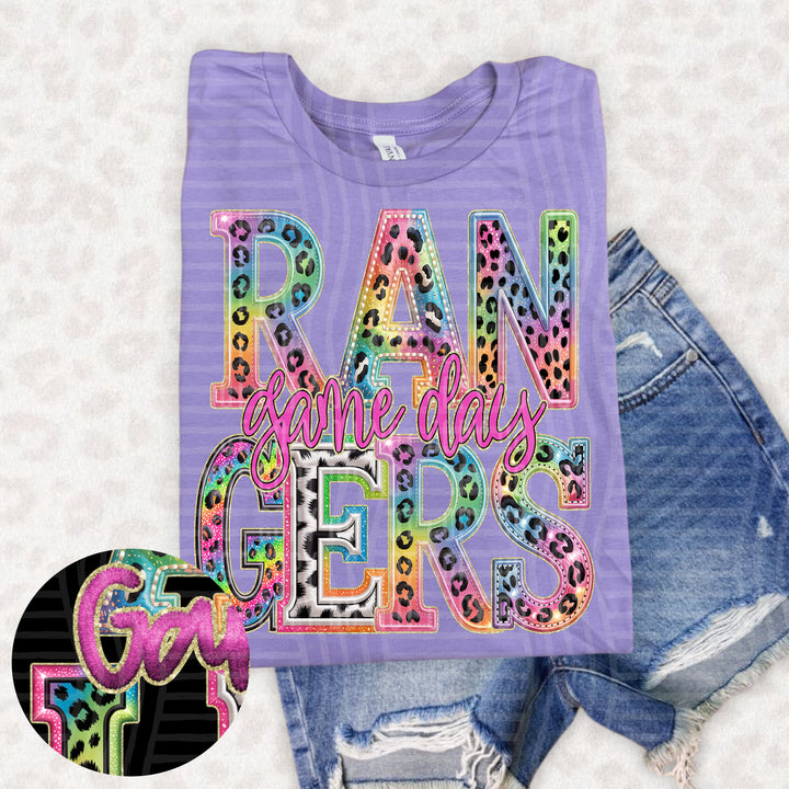Rainbow Mitchymatchy DTF Print
