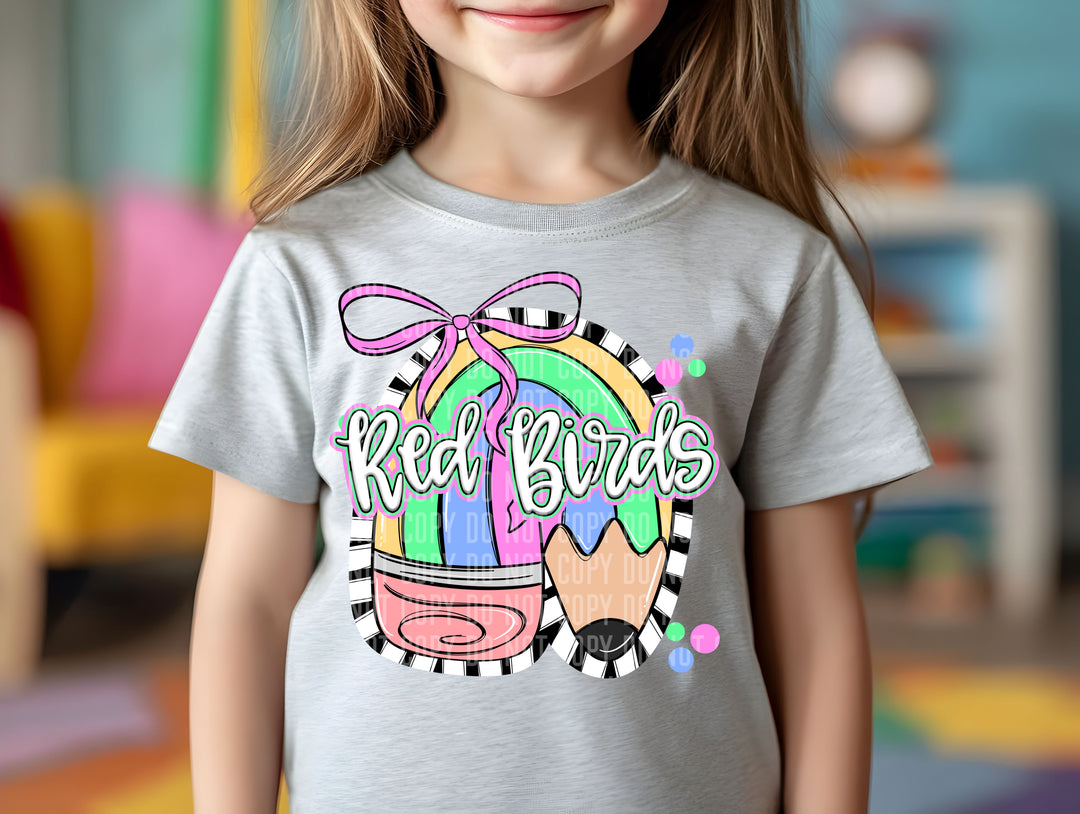 Preppy Pencil DTF Print