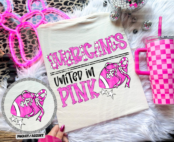 United In Pink Mascots DTF Print
