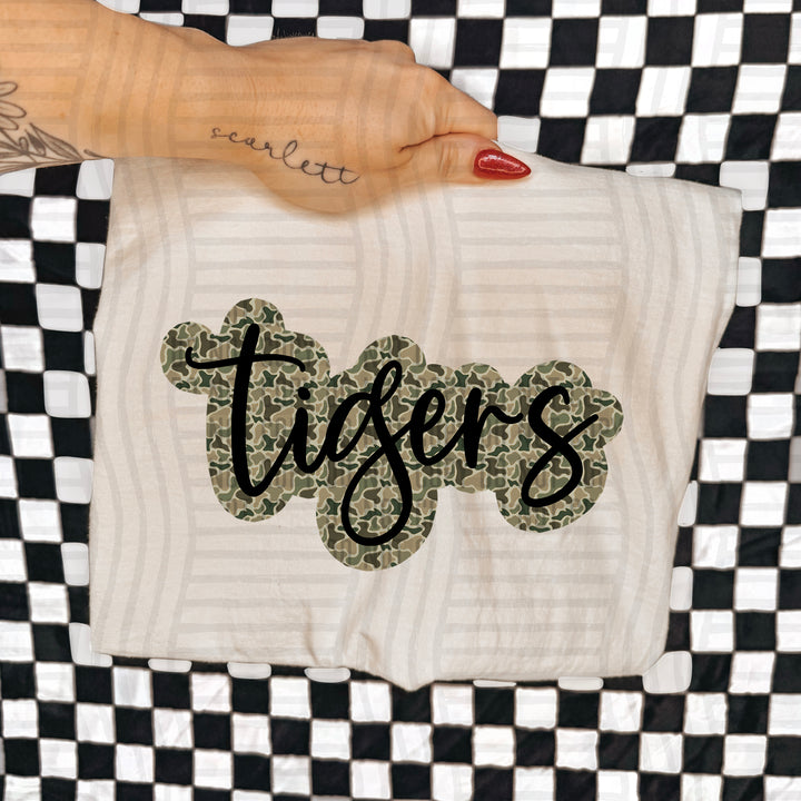 Camo Mascots DTF Print