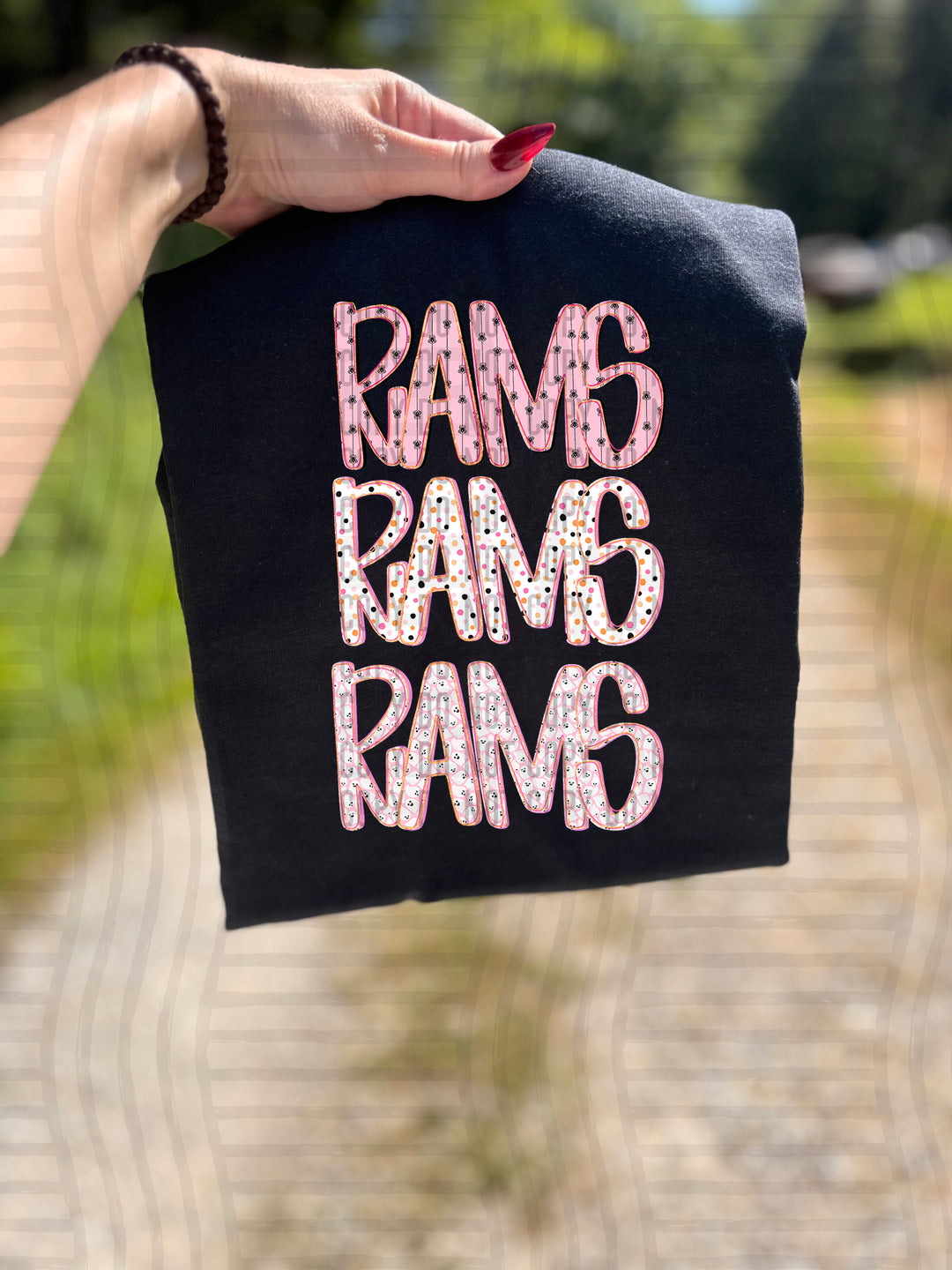 Girly Spooky Triple Stacked DTF Print