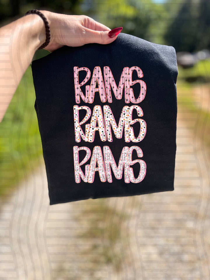 Girly Spooky Triple Stacked DTF Print