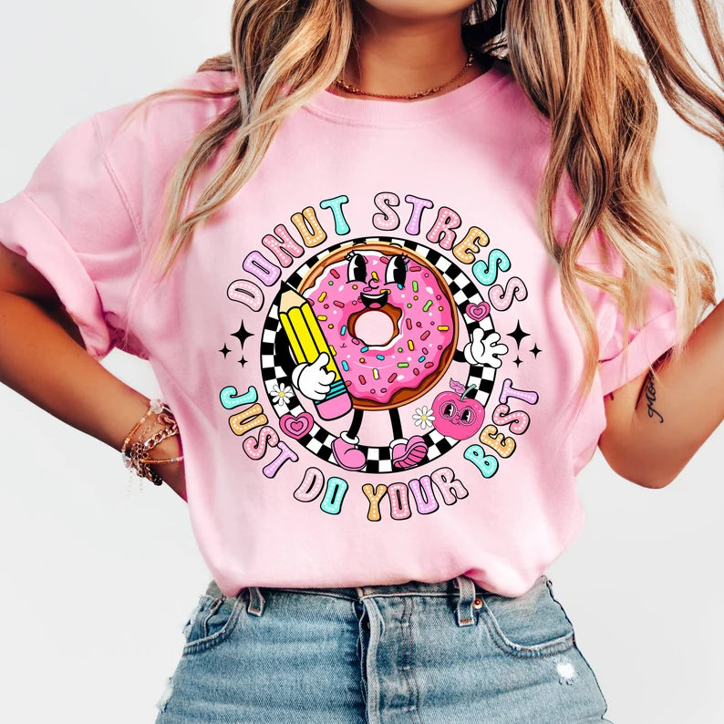 Donut Stress On The Test DTF Print