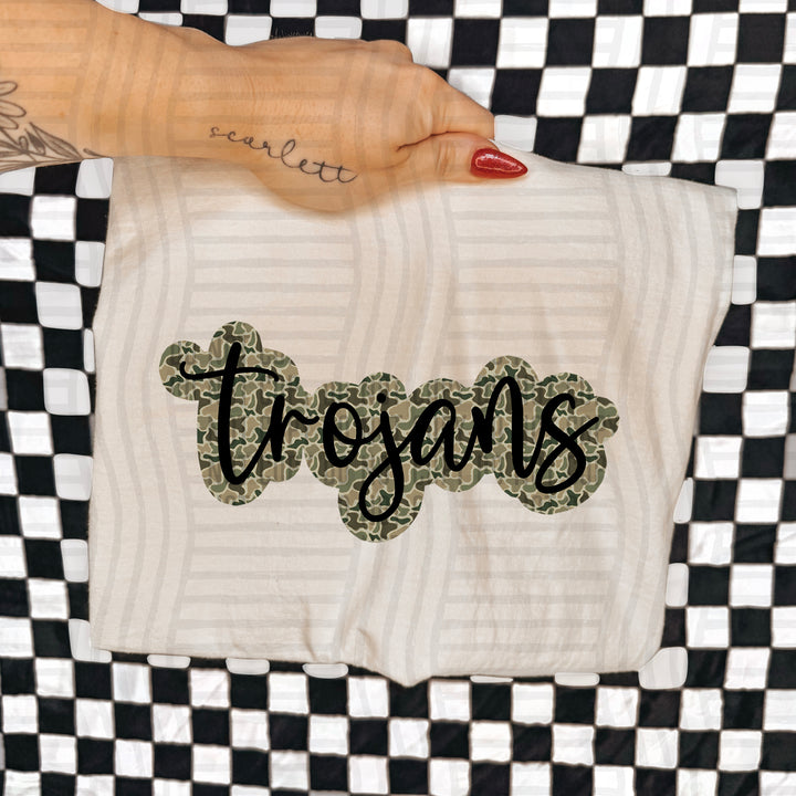 Camo Mascots DTF Print