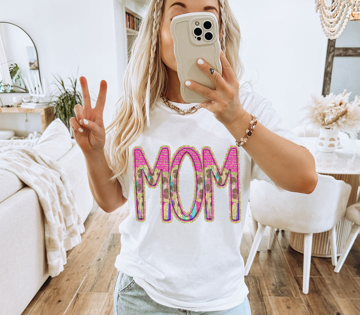 Preppy Leopard Occupations/Names DTF Print