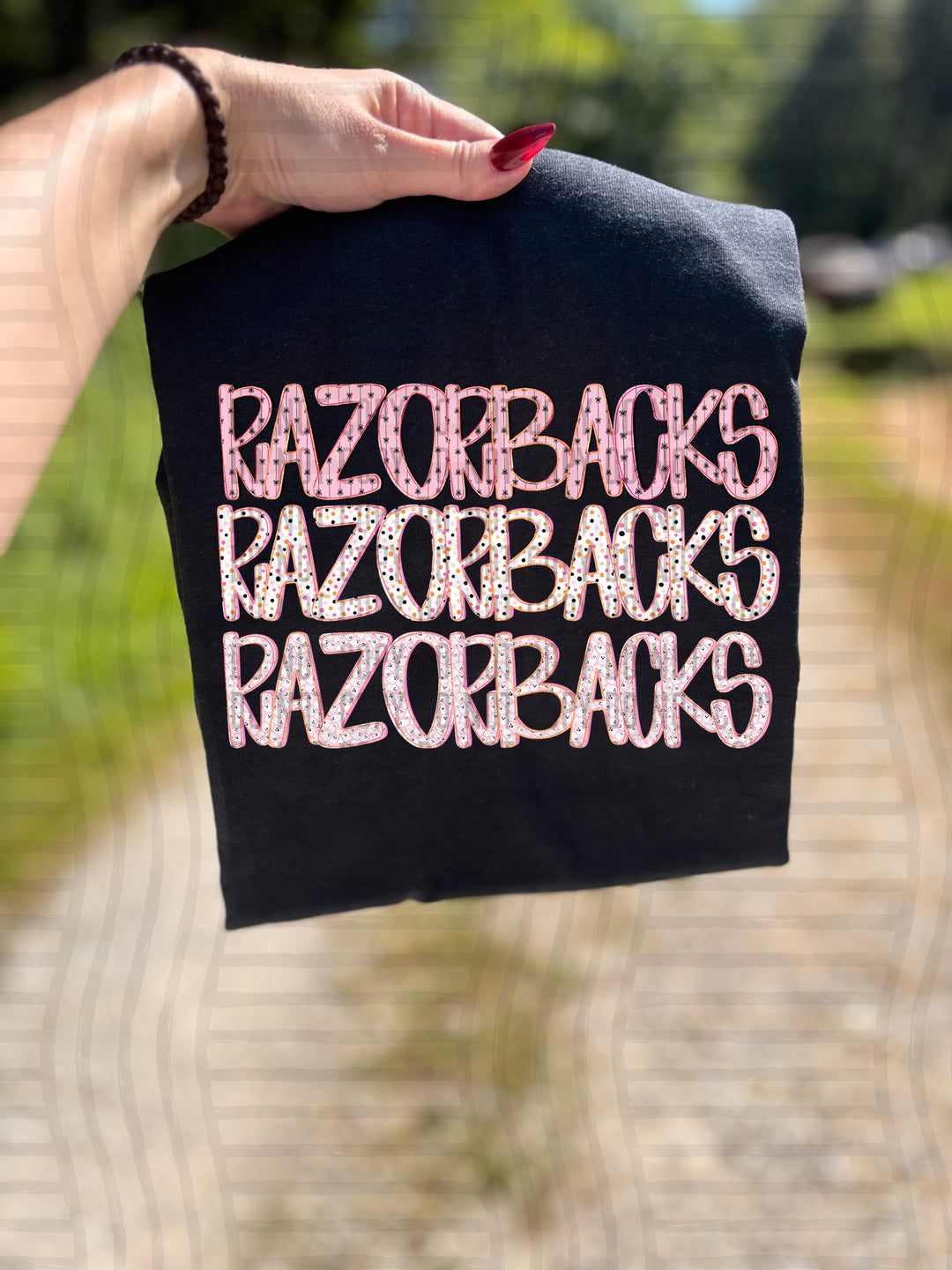 Girly Spooky Triple Stacked DTF Print