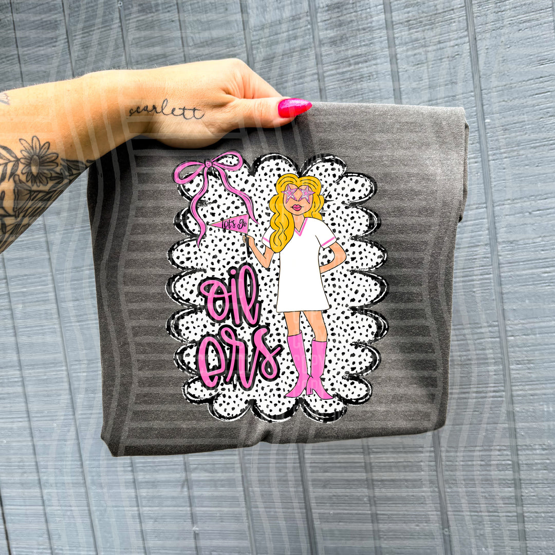 Preppy Gals Brunette DTF Print
