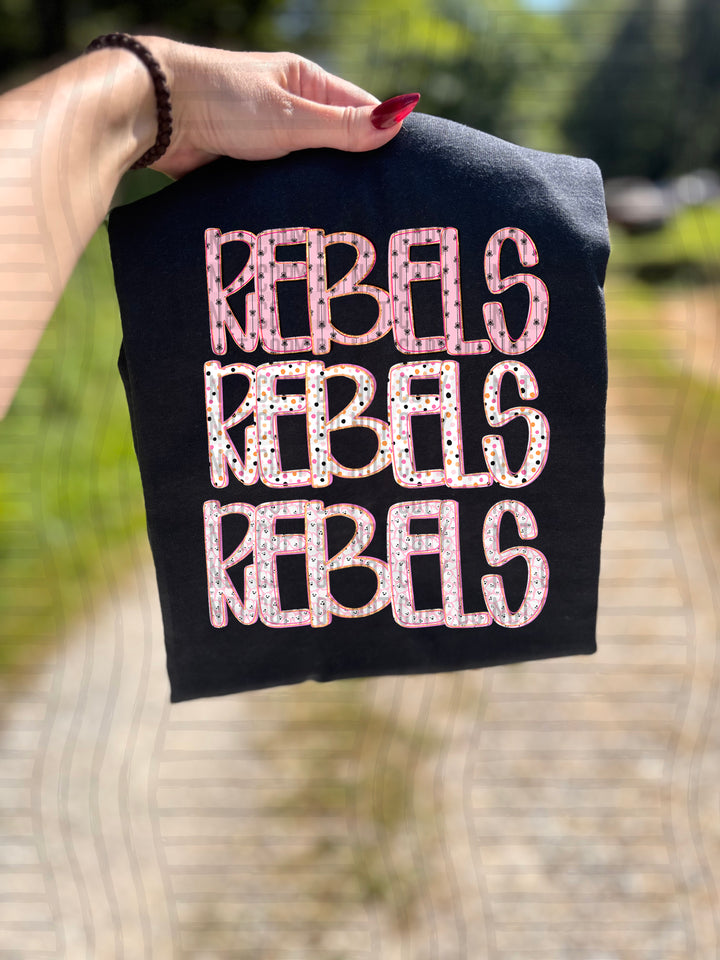 Girly Spooky Triple Stacked DTF Print