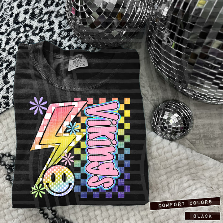 Smiley Side Bolt DTF Print
