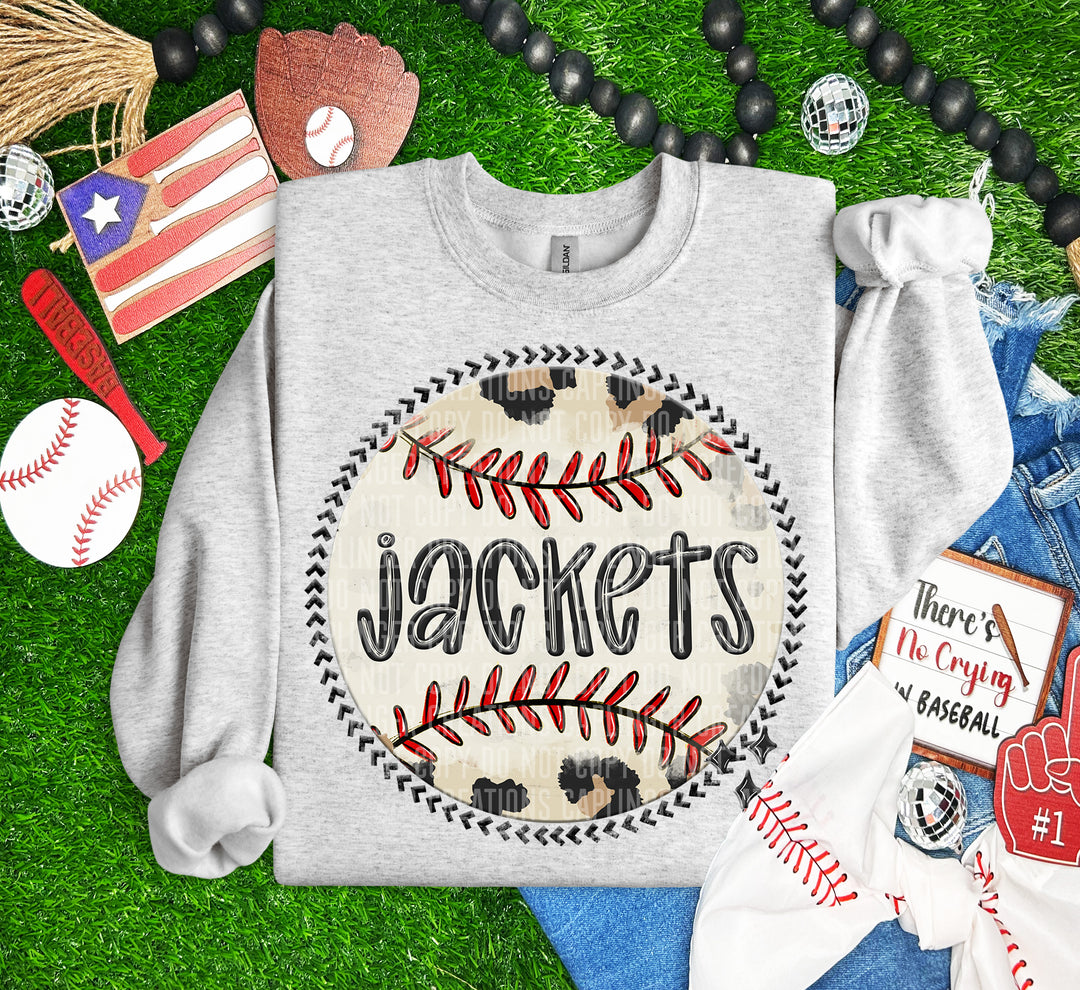 Baseball Background DTF Print