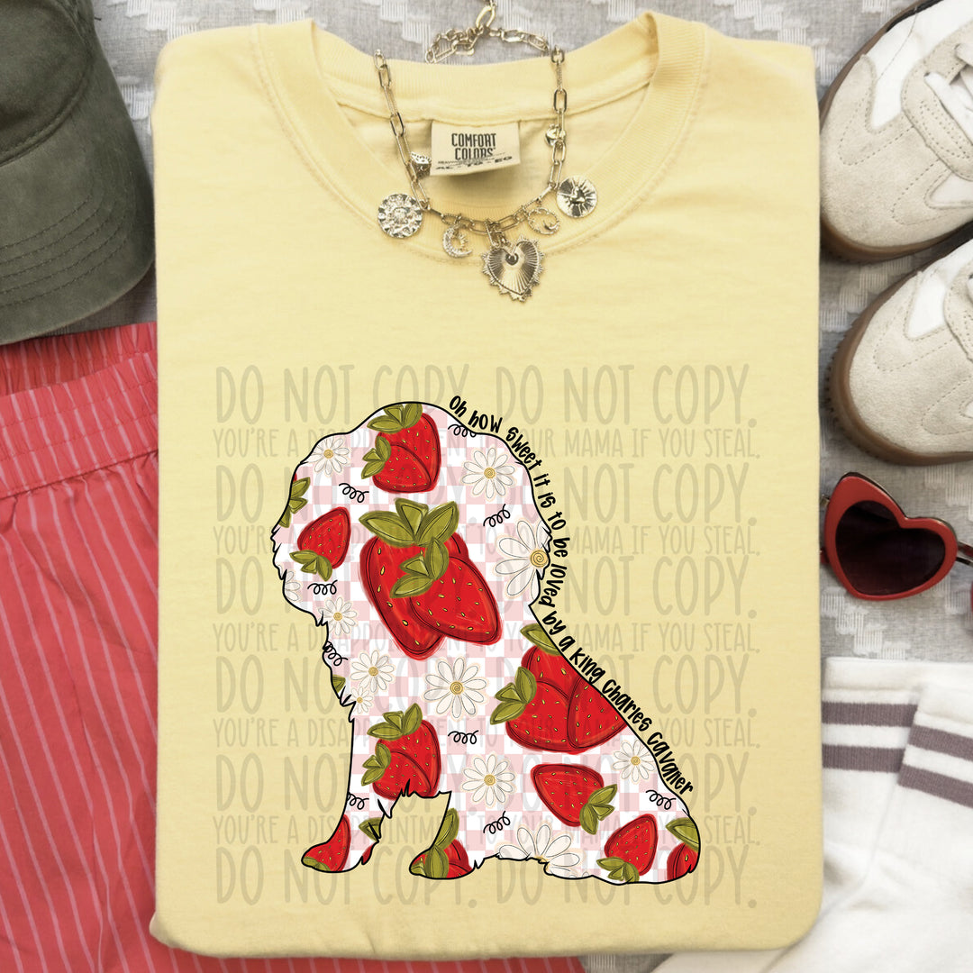 How Sweet Dog DTF Print