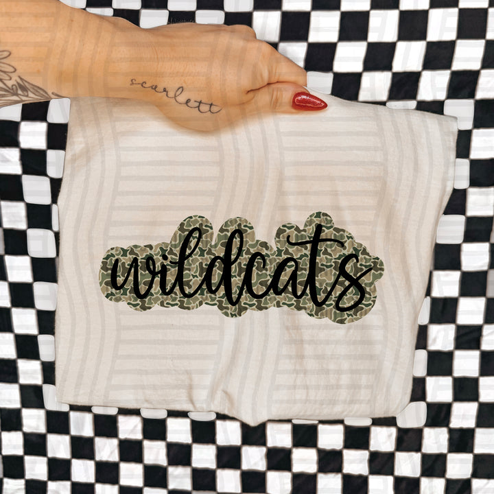 Camo Mascots DTF Print
