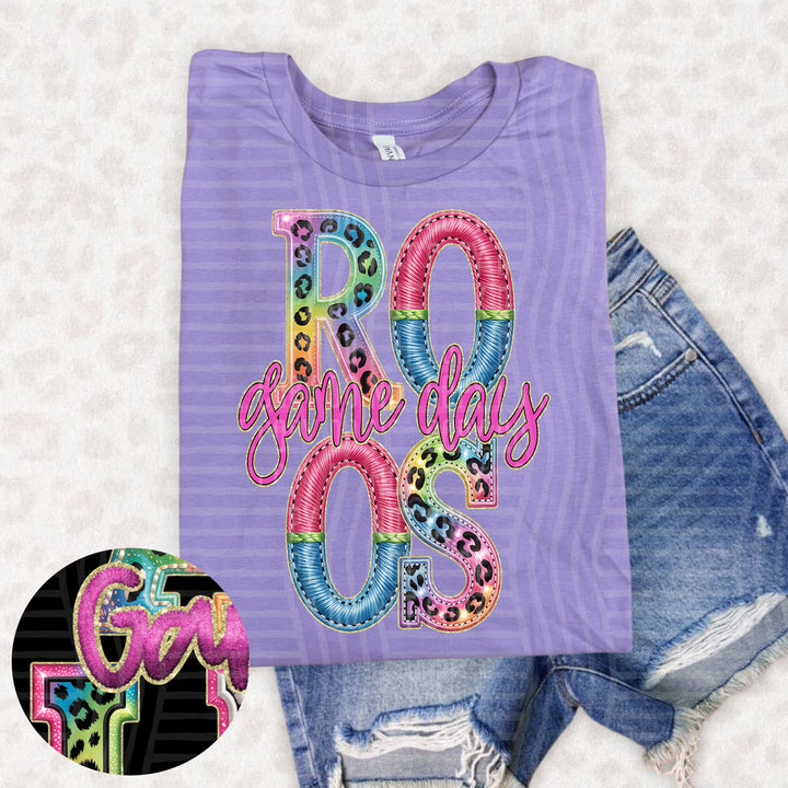 Rainbow Mitchymatchy DTF Print