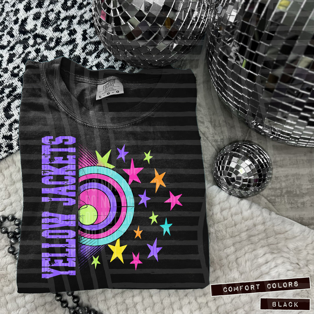 Rainbow Retro DTF Print