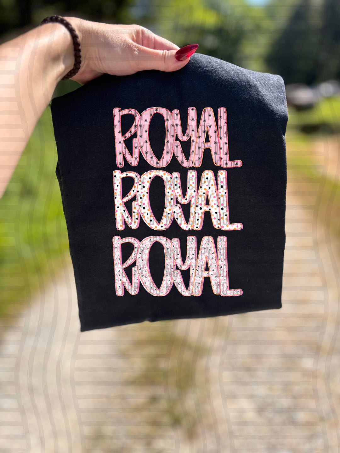 Girly Spooky Triple Stacked DTF Print