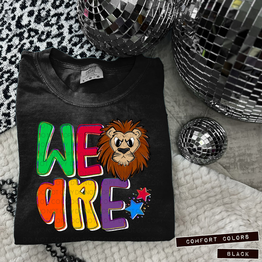 We Are Mascot Heads DTF Print