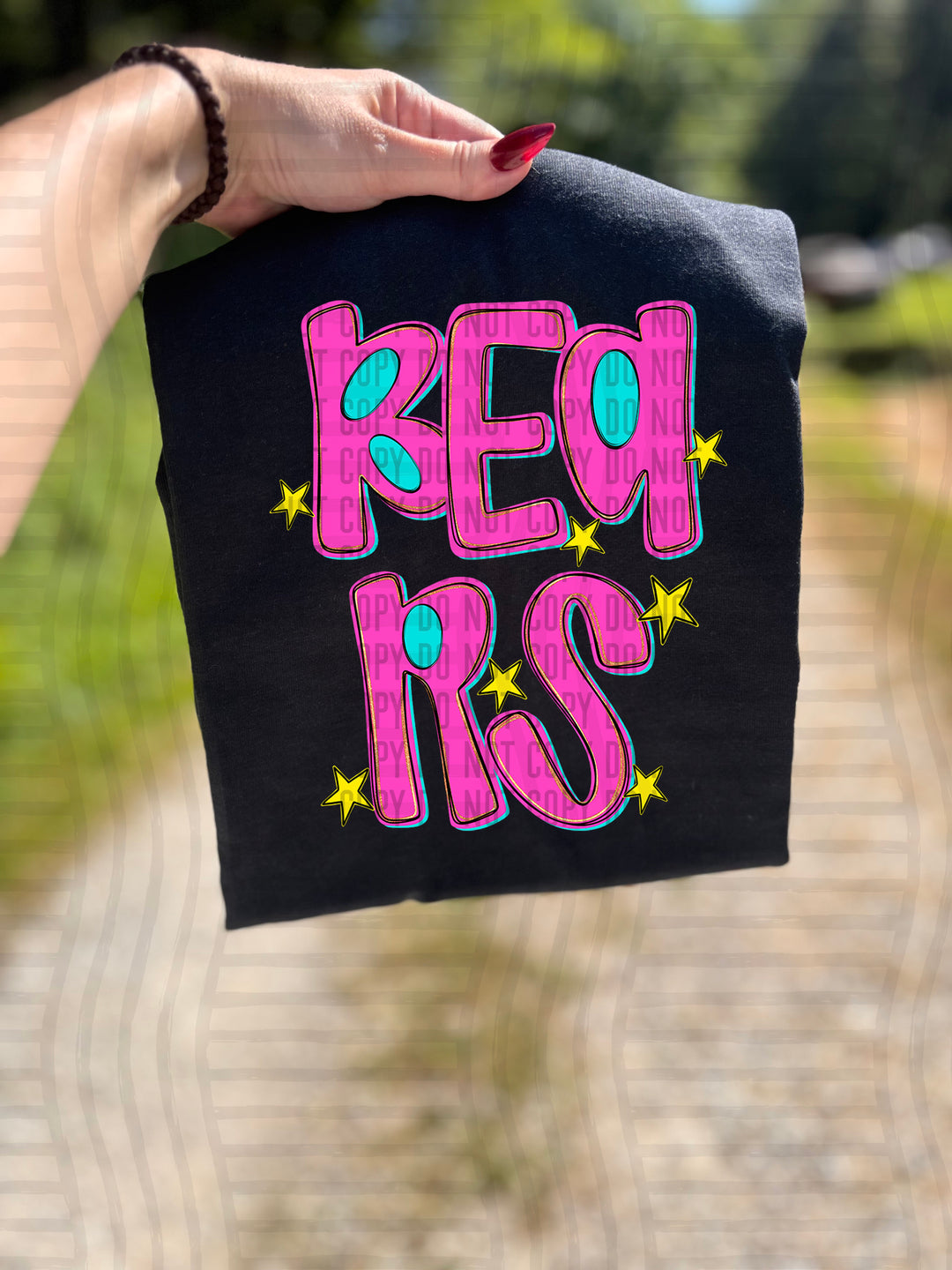 Pink Glow DTF Print