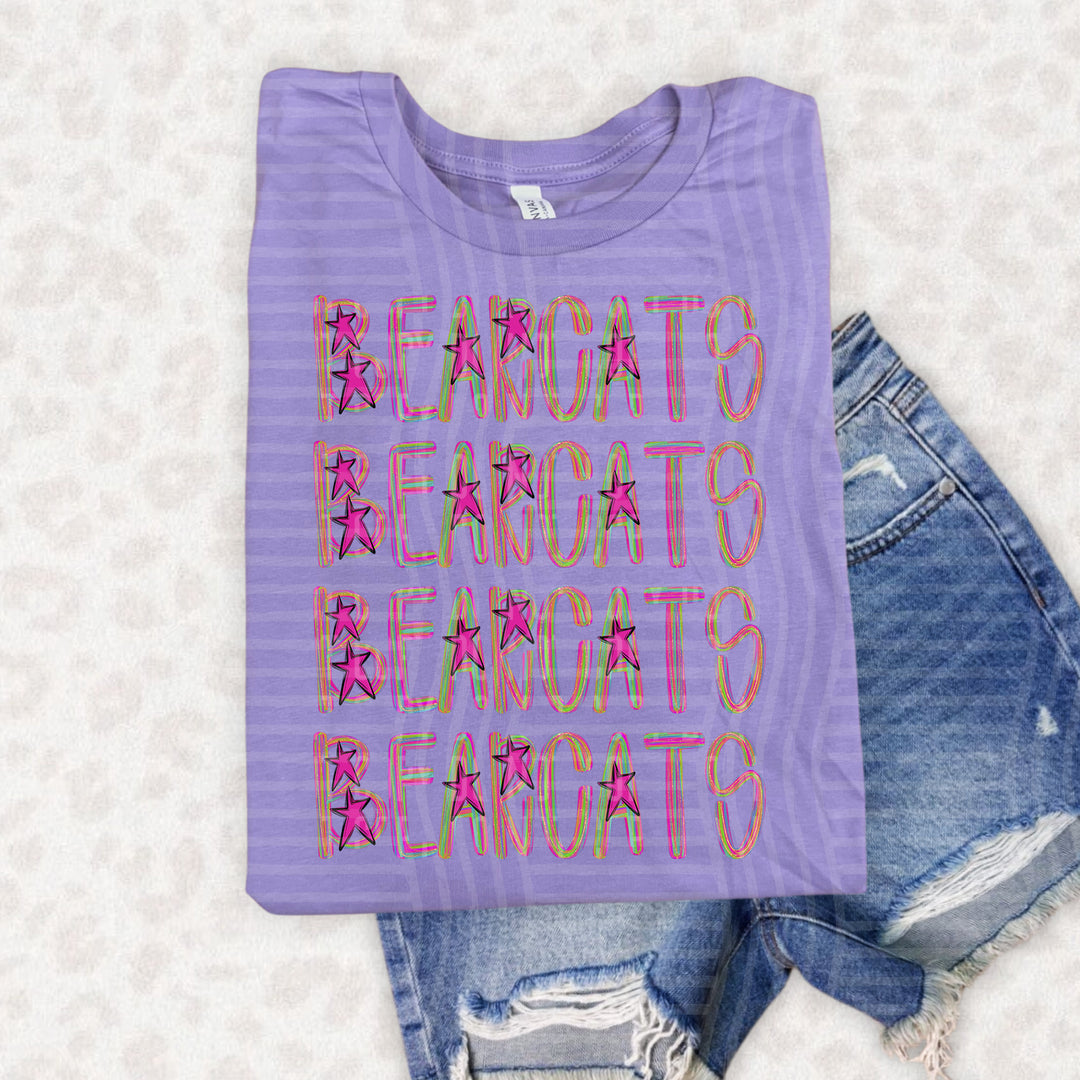 Brushstroke Quad DTF Print