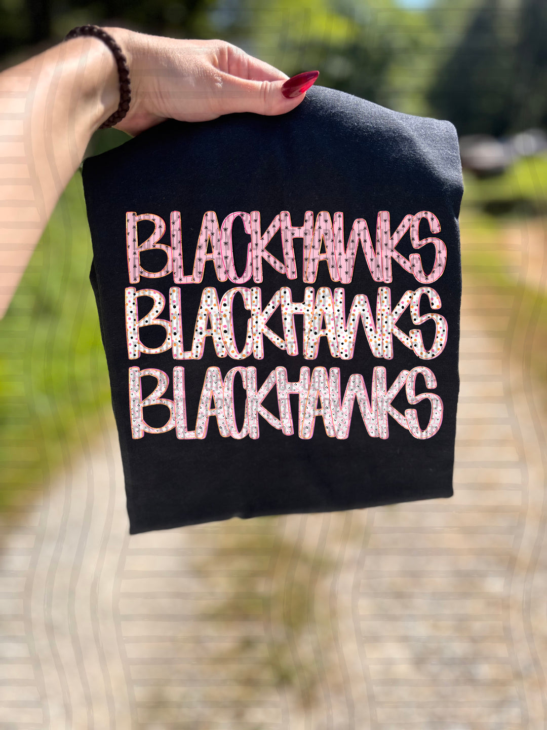 Girly Spooky Triple Stacked DTF Print