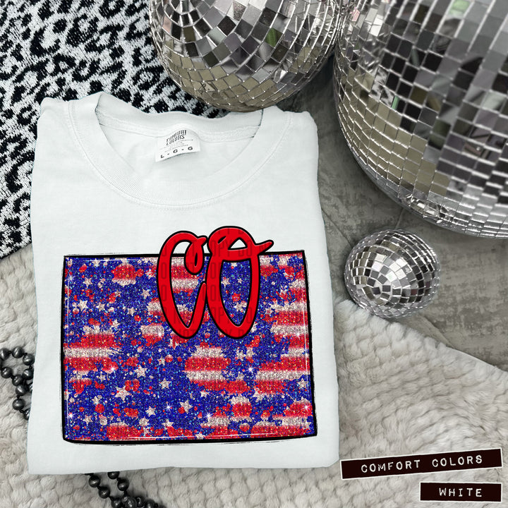 RWB States DTF Print