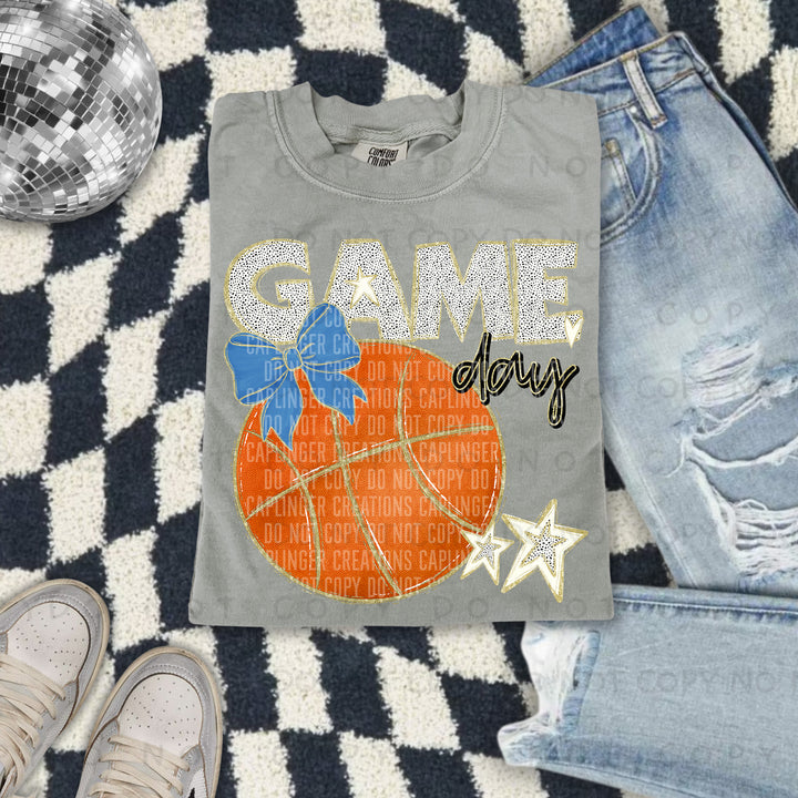 Game Day Basketball DTF Print