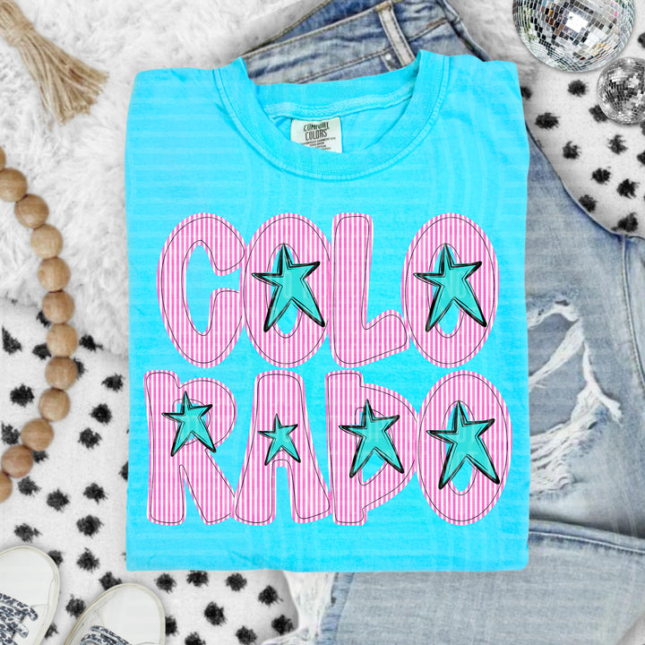 Seersucker States DTF Print