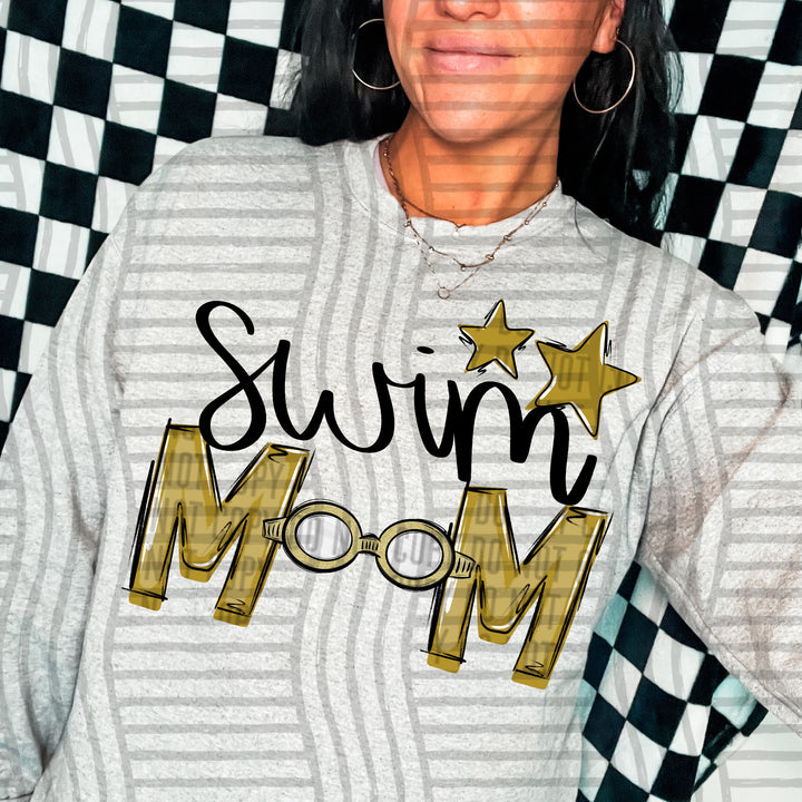 Sports Mom Swim DTF Print