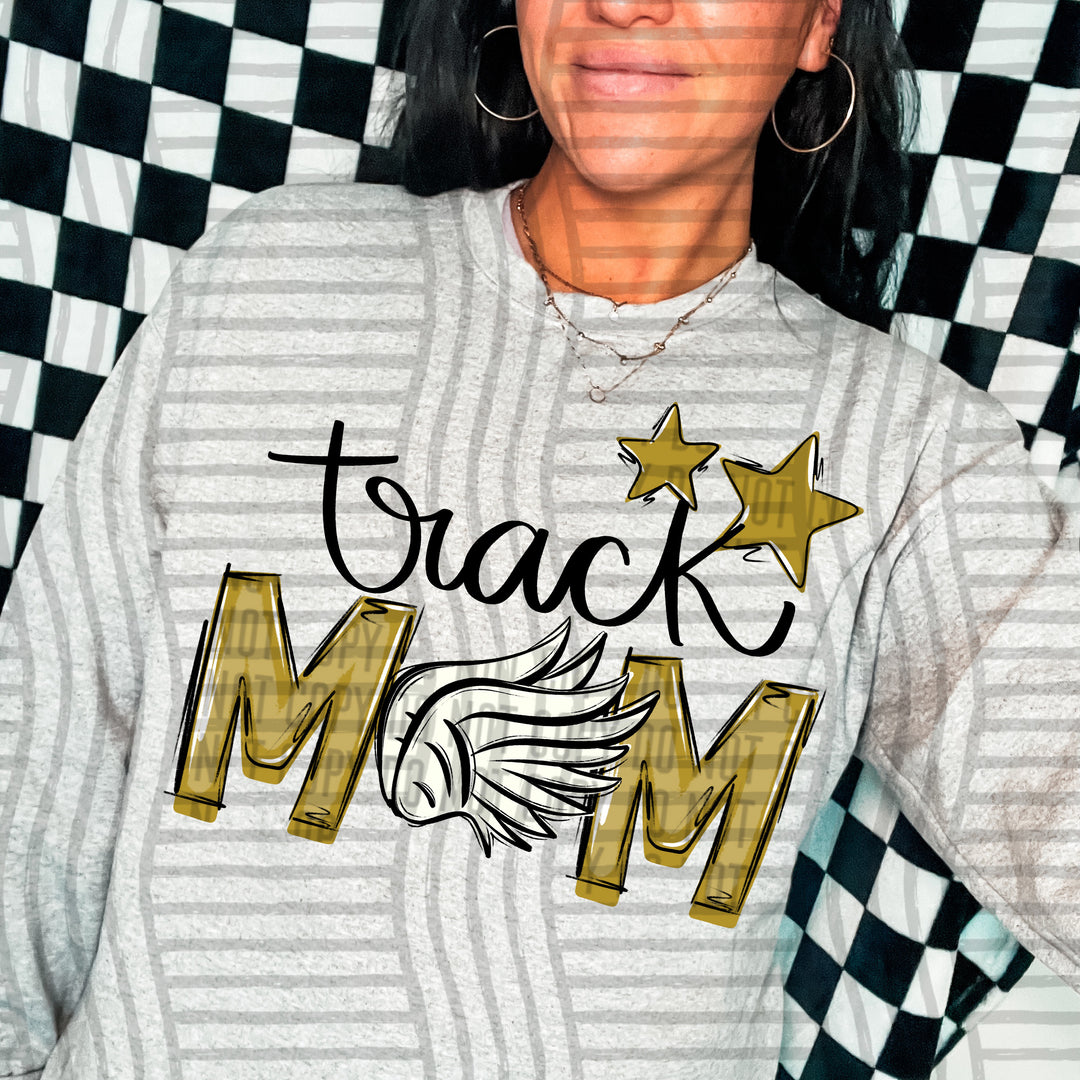 Sports Mom Track DTF Print
