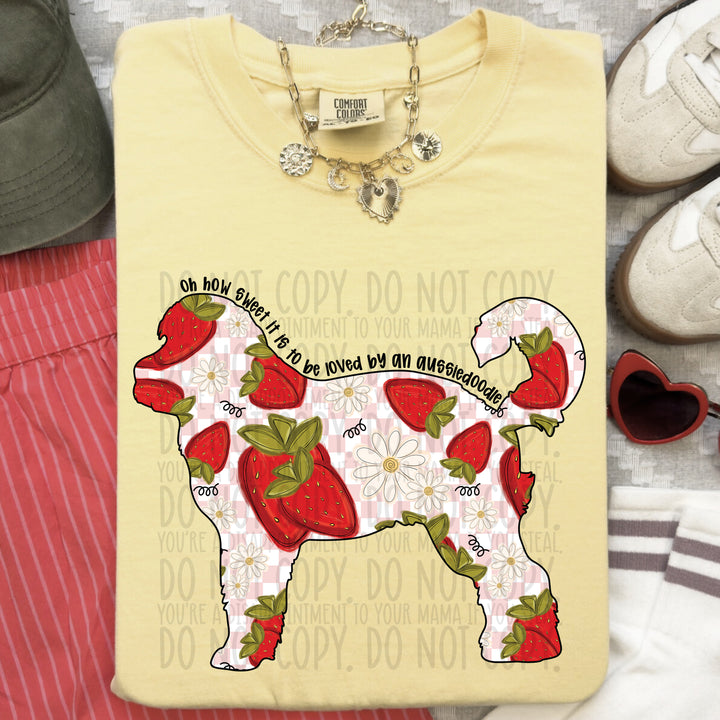 How Sweet Dog DTF Print