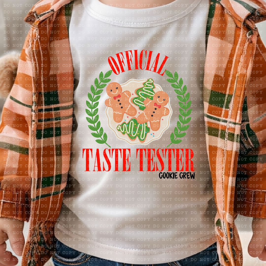 Official Taste Tester DTF Print