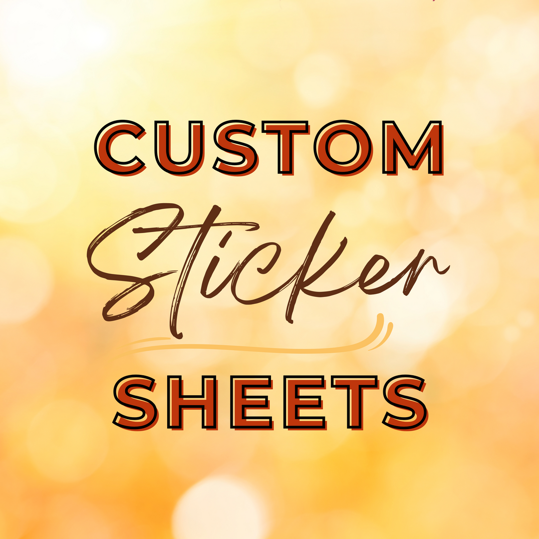 Custom Sticker Sheets